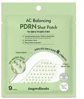Cosrx PATCH ONGRIEDENTS_AC Balancing PDRN Švirkšto Pleistras 9 vnt.