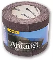 Šlifavimo tinklelio rulonas Mirka Abranet 545BQ001323R; 93mmx10m; P320