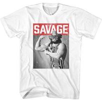 Macho Man Savage Man Balti unisex marškinėliai XXXXL gray