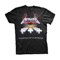Metallica Master of Puppets Slim Fit juodi unisex marškinėliai S