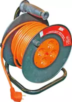 Besk Prailginimo laidas su Rite 25m 3x1mm² 4 lizdai Juodas