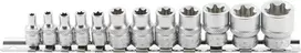 Bgs Technic Galvučių rinkinys E-Tipas | 6.3 mm (1/4") / 10 mm (3/8") | 12 vnt. (2038)