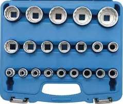 Bgs Technic Galvučių rinkinys, 12 kampų | 12,5 mm (1/2") | 8 - 36 mm | 21 vnt. (2267)