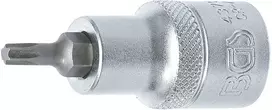 Bgs Technic Antgalis įpresuotas į galvutę | 12,5 mm (1/2") | T-Star (Torx) T25 (4370)