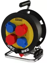 Ilgiklis vyniojamas ant ritės Stanley SXECFM2EWSE; 25 m; 5x1,5 mm²