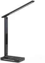 Bikuvalt 7W LED stalo šviestuvas NOBLITE, juodas, 3000-6000K, dimeriuojamas