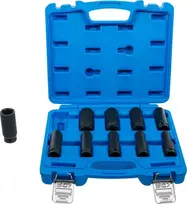Bgs Technic Smūginių ilgų galvučių rinkinys | 12,5 mm (1/2") | 10-24 mm | 10 vnt. (5206)