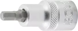 Bgs Technic Antgalis įpresuotas į galvutę | 12,5 mm (1/2") | hex šešiakampis 6 mm (4252)