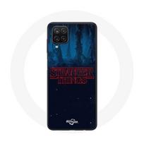 Coque Samsung Galaxy A12 Stranger Things logo de la saison 2