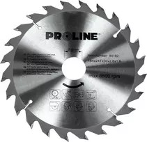Pjūklų diskas Proline D184x30/20/16mm 24 dantukai