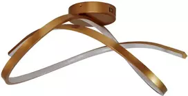 Lubinis šviestuvas Besk Bikuvalt Lubų šviestuvas MX6058 LED 36W Bronza