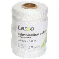 Lasso Virvė Polipropileno 2.5mm 100m