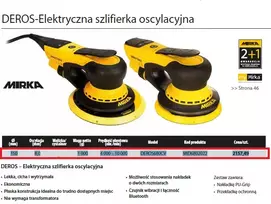 MIRKA DEROS 680CV SZLIF. ekscentrinis 150 8.0 230W