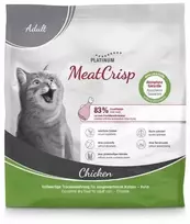 Kačių Maistas - PLATINUM MeatCrisp Suaugusiųjų Vištiena 35% Baltymų Be Glitimo 400g