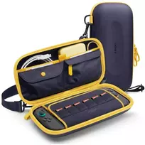 Spigen Nano Pop Pro Pouch for Nintendo Switch 2 - Navy Mėlyna and Geltona