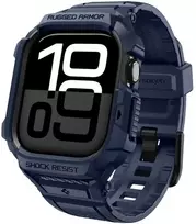 „Spigen Rugged Armor Pro 2“, tamsiai mėlynas, mėlynas - Apple Watch 11 42mm