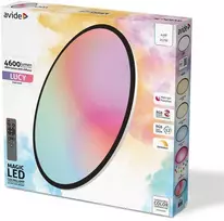 Avide LED lubinis šviestuvas Lucy 44W RGBIC+CCT su pultu