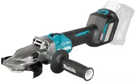 Makita GA055GZ Kampinis šlifuoklis XGT, 125MM, 0-9000RPM; bešepetėlinis variklis; elektrinis stabdys; AFT; Svirtinis jungiklis; "Z" versija - komplektuojamas be akumuliatoriaus ir kroviklio
