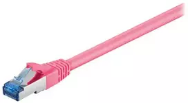 Wentronic Cat6a-1000 - 10m - RJ-45 - RJ-45 - kištukas/kištukas - rausvai raudonas - Cat6a (93703)