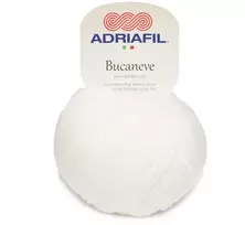 Mezgimo siūlai Adriafil Bucaneve 50 g , spalva 02