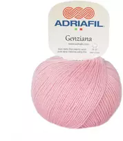 Mezgimo siūlai Adriafil Genziana 50 g, spalva 03