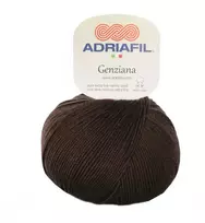 Mezgimo siūlai Adriafil Genziana 50 g, spalva 15