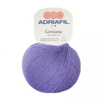 Mezgimo siūlai Adriafil Genziana 50 g, spalva 42