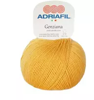 Mezgimo siūlai Adriafil Genziana 50 g, spalva 44