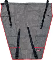 KONG Kelionės apsauginis sėdynės barjeras – patvarus automobilio tinklas, 82x88x41cm, neleidžia blaškytis