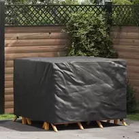 Baldų uždangalas Juoda 125 x 125 x 74 cm 420D Oksfordo audinys