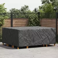 Baldų uždangalas Paprastas Juoda 250 x 210 x 70 cm 420D
