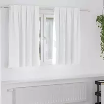 Užuolaidos su žiedais, blokuojančios šviesą 2 pcs
