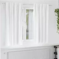 Užuolaidos su žiedais, blokuojančios šviesą 2 pcs