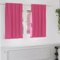 Užuolaidos su žiedais, blokuojančios šviesą 2 pcs