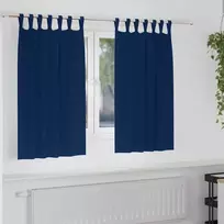 Užuolaidos su žiedais, blokuojančios šviesą 2 pcs
