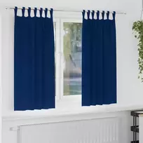 Užuolaidos su žiedais, blokuojančios šviesą 2 pcs