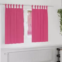 Užuolaidos su žiedais, blokuojančios šviesą 2 pcs
