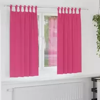Užuolaidos su žiedais, blokuojančios šviesą 2 pcs