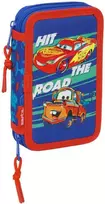 Safta Disney Pixar Cars double pencil case 29pcs