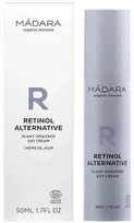 Madara Retinol Alternative Plant-Powered Day Kreminis dieninis veido kremas kovojantis su senėjimo požymiais, 50 ml