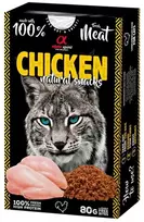 ALPHA SPIRIT NATURAL CAT skanėstai katėms su vištiena 80g (6)