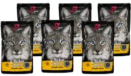 ALPHA SPIRIT WET putėsiai katėms su vištiena 85g 6vnt