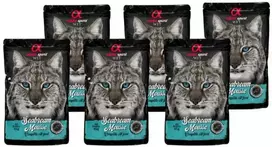 ALPHA SPIRIT WET putėsiai katėms su dorados žuvimi 85g 6vnt