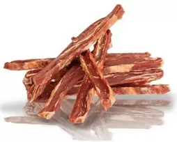 KIDDOG Strips jautienos natūralios juostelės 500g