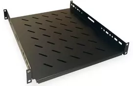 Lentyna universali 19" spintai 1U LK-CL-131 L350 (gylis 350mm, iki 80kg, reguliuojamo gylio)