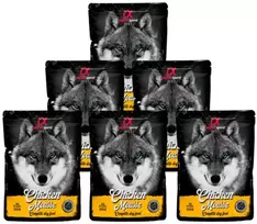 ALPHA SPIRIT WET putėsiai šunims su vištiena 300g 6vnt (12)