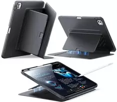 ESR Flip Hybrid Case for iPad Pro 11” 5 / 6 / 2024-2025 - Juodas
