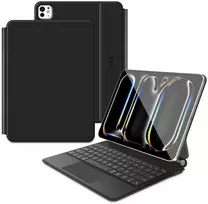 „Tech-Protect SmartCase Magnetic“, skirtas „iPad Pro 11“ 5/6 2024–2025 m. – Juodas