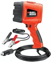 Black & Decker Halogeninė lempa, maitinama iš cigarečių degiklio lizdo, 12 V, Juodas+DECKER [BDSL300-XJ]