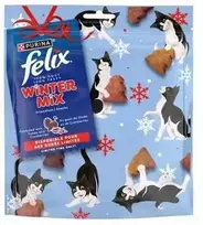 Purina Nestle Felix Winter Mix kalakutiena&Cranberries – skanėstas katėms – 200g
